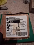 Siemens Q360 Amp 3-POLE Type Qp Circuit Breaker 240V New. Fixed Price $45.00.