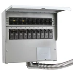 Reliance 310D 120/240-VOLT 30-AMP 10-CIRCUIT Pro/tran Indoor Transfer Switch. Fixed Price $389.00.