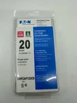 Eaton Type 20A Combination Arc Fault Circuit Breaker Single Pole CHFCAF120CS. Fixed Price $28.95.