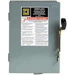 Square D211NCP General Duty Safety Switch, Fusible, 30-AMP, 120V, 2-POLE,. Fixed Price $67.32.