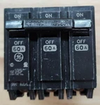 New Ge THQL32060 Amp Pole 240V Plug In Circuit Breaker. Fixed Price $78.00.