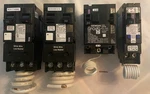 Siemens Circuit Breakers And Eaton Duplex Receptacles (read Description). Fixed Price $64.70.