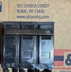 General Electric Plug In Circuit Breaker, Poles, 240V, 30A, 3885, THQL32030. Fixed Price $55.00.