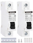 Dihool Ac/dc Miniature Circuit Breakers, Pack, Single Pole 30 Amp, 12V 24V 48V. Fixed Price $23.26.