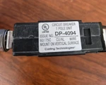Carling DP-4094 Circuit Breaker CG1-82-12-630-318-MG. Fixed Price $14.99.
