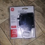 Ge THQL1120GFTP 20A 120VAC Gfci Breaker 1-POLE Self-test Led Trip Flag. Fixed Price $35.00.
