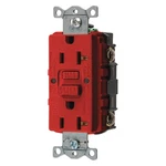 Hubbell GFWRST20R Gfci RCEPTCLE,COMMER.,RED,20A,1 Hp 45UF58. Fixed Price $50.20.
