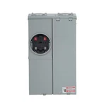 Eaton 125 Amp 2-SPACE 4-CIRCUIT Euserc Type Main Lug Meter Breaker Surface. Fixed Price $139.99.