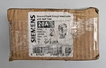 New QF220A Siemens 2P-20A-240VAC Ground Fault Circuit Breaker -free Shipping. Fixed Price $159.99.