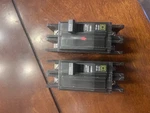 Pair Of Square Din Rail 2-POLE 15 Amp. Fixed Price $50.00.