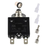 Eplzon 20A Manual Reset Push Button Circuit Breaker 125/250V Dc Black. Fixed Price $11.94.