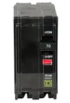 Square D Qo 70 Amps Plug In 2-POLE Circuit Breaker. Fixed Price $25.00.