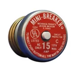 Bussmann BP/MB-15 Amp Edison Base Plug Fuse Circuit Breaker 125V New. Fixed Price $28.95.