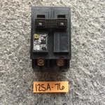 Square Schneider HOM270 Homeline Amp Pole Plug Circuit Breaker Nos. Fixed Price $24.86.