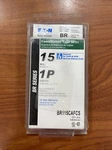 Cutler Hammer BR115CAFCS, 15A, 120V, Arc-fault Breaker Warranty. Fixed Price $99.00.