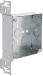 15 Hubbell Raco 4" 1-1/2 Raised Square Box With Bracket Of. Fixed Price $39.88.