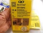 Square QO115AFIC Arc-d-tect 120V Circuit Breaker New-other. Fixed Price $25.80.
