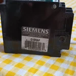 Siemens Q120AF Afci Circuit Breaker 120V Plug-in 1-POLE Test Button. Fixed Price $18.00.