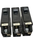 Ge THQL1130, Pole 30A Circuit Breaker (lot Of 3) **sale**. Fixed Price $7.89.