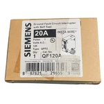 Siemens QF120A Gfci Circuit Breaker Pole 120V New Black QPF2 Self Test. Fixed Price $39.97.
