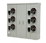Siemens 6-GANG 400A 125 Amp Ringless Bypass WP4611RJB Uni-pak Meter Stack. Fixed Price $3247.00.
