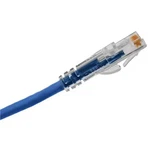 Hubbell Premise Wiring HC6AB15 Ethernet Cable, Cat 6A, Blue, Ft.. Fixed Price $35.29.