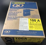 = Square Qo Circuit Breaker Load Center 100A Q0612L100RB VI04. Fixed Price $80.00.