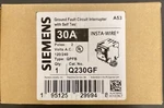 New Siemens Q230GF Ground Fault Circuit Interrupter With Self Test 30AMP. Fixed Price $69.99.