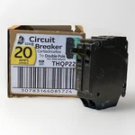 (1CT) General Electric Circuit Breaker THQP220 Pole Amp 120/240 Volt New. Fixed Price $16.19.