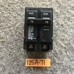 Eaton Cutler Hammer BR270 Pole Amp Type C270 Circuit Breaker. Fixed Price $33.16.