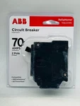 Abb Amp In. Double-pole Circuit Breaker (THQL2170PA). Fixed Price $29.99.