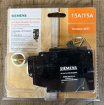 Siemens Q1515AFCP 120VTANDEM Afci Breaker 1-POLE Combination Arc Fault. Fixed Price $49.95.