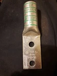 54878BE Thomas & Betts Cu Lug Lb, 2H 1/2'' 600 Kcmil, Green, 94. Fixed Price $10.00.
