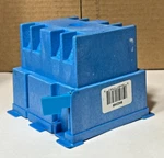 Carlon BH234R Blue Thermoplastic 2-GANG Outlet Box 3-7/8". Fixed Price $14.95.