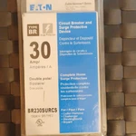 Eaton BR230SP Type 30A 120/240VAC 2-POLE Plug-in Breaker Spd. Fixed Price $44.00.