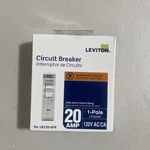 Leviton Gfci Circuit Breaker 1-POLE Amp 120-VOLT LB120-GFR. Fixed Price $44.99.