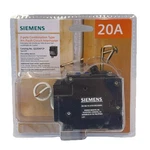 Siemens 2-POLE 120-VOLT, Amp Combination Type Arc Fault Circuit Interrupter. Fixed Price $99.99.