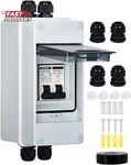 Dihool Ac Dc Circuit Breaker With IP65 Din Box For Solar Systems, 60 Amp 2 Pole. Fixed Price $28.11.