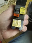 Federal Pacific NA115, Gfi Circuit Breaker, Amp, Pole,lot Of 1,TESTED,USED. Fixed Price $26.99.