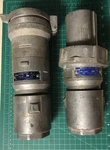 Matched Pair Crouse-hinds Arktite APR10467 + APJ10487 100 Amp-plug & Receptacle. Fixed Price $316.00.