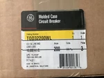 Ge TQD32200WL Breaker 3POLE 200AMP 240V W/lugs Feed Thru New. Fixed Price $375.00.