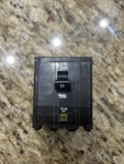 Square Schneider Electric QOB320 Pole Circuit Breaker Amp. Fixed Price $50.00.