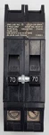 Zinsco QCAL70 70A 2-POLE 120/240V Challenger Gte Sylvania Circuit Breaker Used. Fixed Price $22.00.