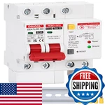 Dihool Ground Fault Circuit Breaker Voltage Surge Arrester Protection 63 Amp 2. Fixed Price $51.56.