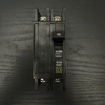 Square 45A Breaker Type Qou DW-8294 120/240VAC 14-2 Awg Hacr 62. Fixed Price $14.00.