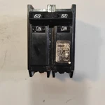 Challenger Type Amp 2-POLE Circuit Breaker C260 120/240V Tested. Fixed Price $19.00.