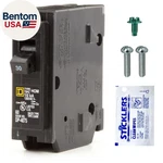 Genuine Square D Homeline Amp Circuit Breaker Kit (1 Pack), HOM130 Single Pol. Fixed Price $30.14.