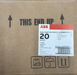 10 Pcs Abb/ge THQL1120PDF - 20AMP Pole Dual Function Circuit Breaker. Fixed Price $339.99.