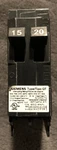 New Siemens Circuit Breaker 2-1 Pole 15A 20A Type Qt Q1520. Fixed Price $16.00.