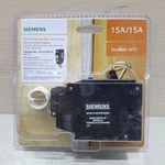 Siemens Q1515AFCP 15A/15A Tandem Afci One Pole Circuit Breaker 120/240V Black. Fixed Price $54.99.